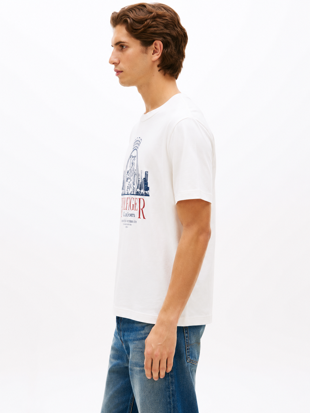Camiseta Tommy Hilfiger Heritage College Vintage