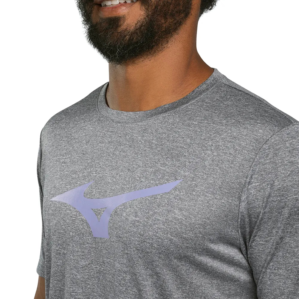 Camiseta de Corrida Mizuno Run Spark Mescla Masculina