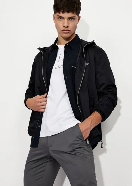 Camiseta AX Chest Slim Fit Armani Exchange