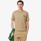Camiseta Lacoste French Made com emblema bordado