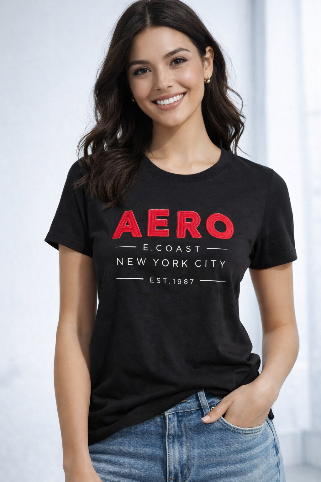Camiseta Aeropostale New York City Est. 1987