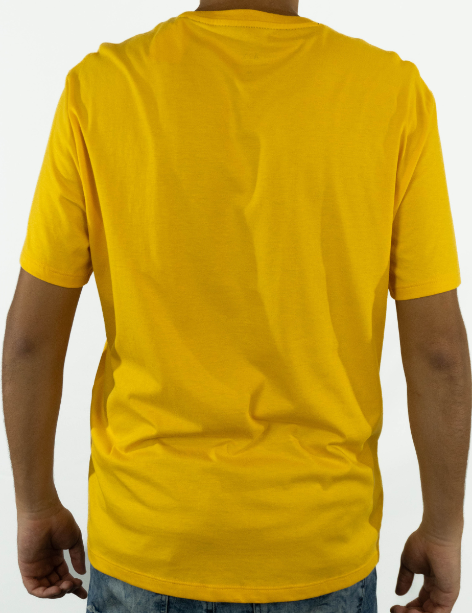 Camiseta Color Block Chest Regular Fit Armani Exchange