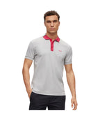 Polo Boss Gola Trabalhada Logotipo