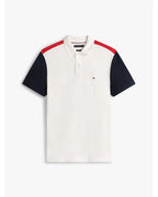 Polo Color Block Ombro Regular Fit Tommy Hilfiger
