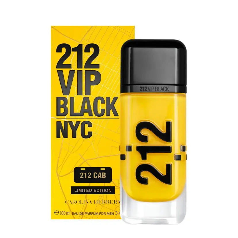 Carolina Herrera 212 Vip Black Cab Eau de Parfum - Perfume Masculino 100Ml