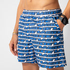 Bermuda Lacoste Desenhado Letreiro