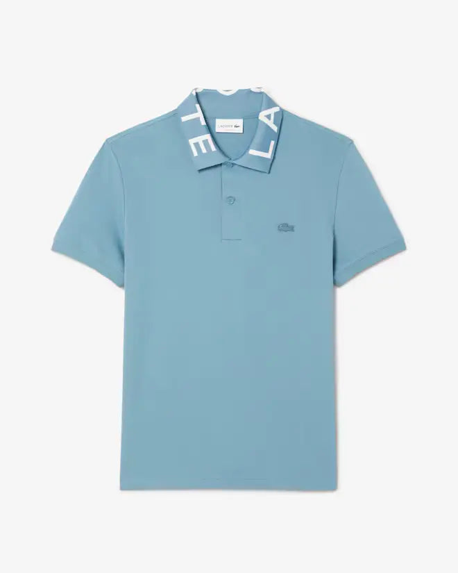 Polo Jacquard Branded Corte Ajustado