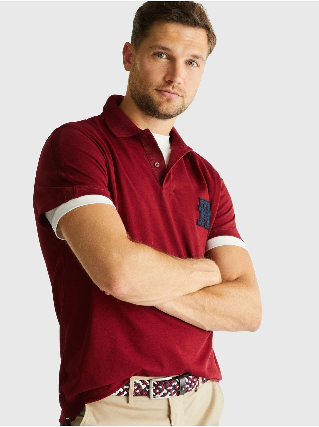 Polo Th Monogram Regutar Fit Tommy Hilfiger