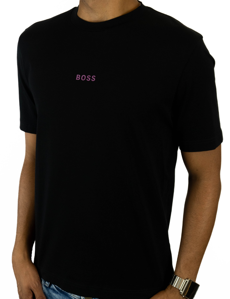 Camiseta Chest Relaxed Fit Boss