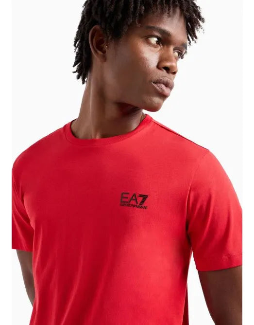 Camiseta EA7 Chest Rubberized Emporio Armani