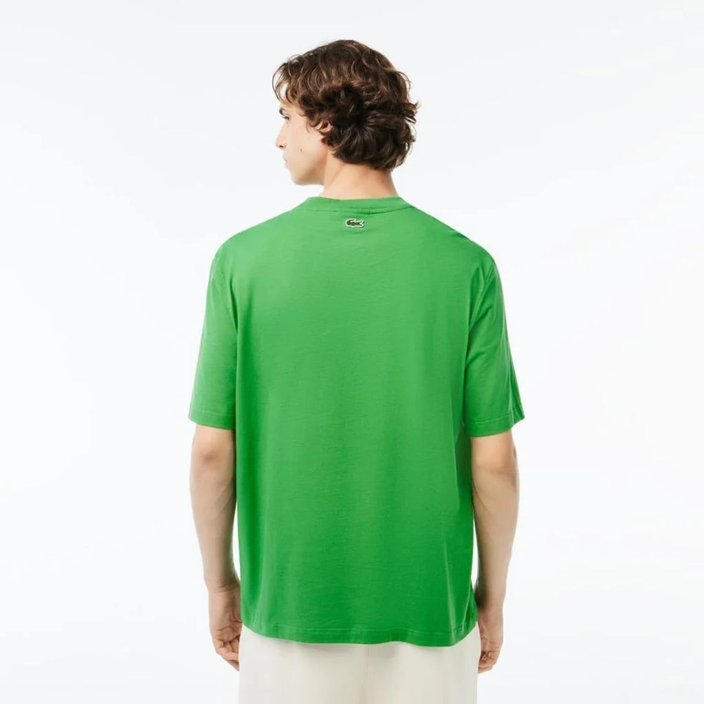 Camiseta Masculina Lacoste Loose Fit Verde