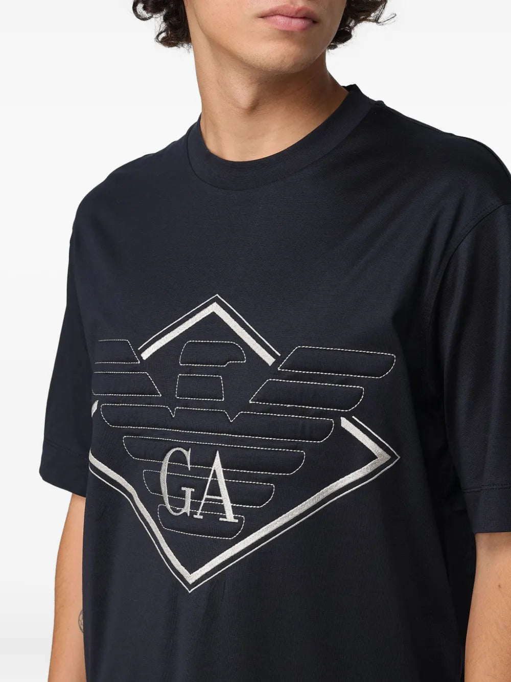 Camiseta Empório Armani Bordado GA