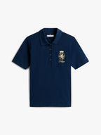 Polo Tommy Hilfiger Bordado De Brasão
