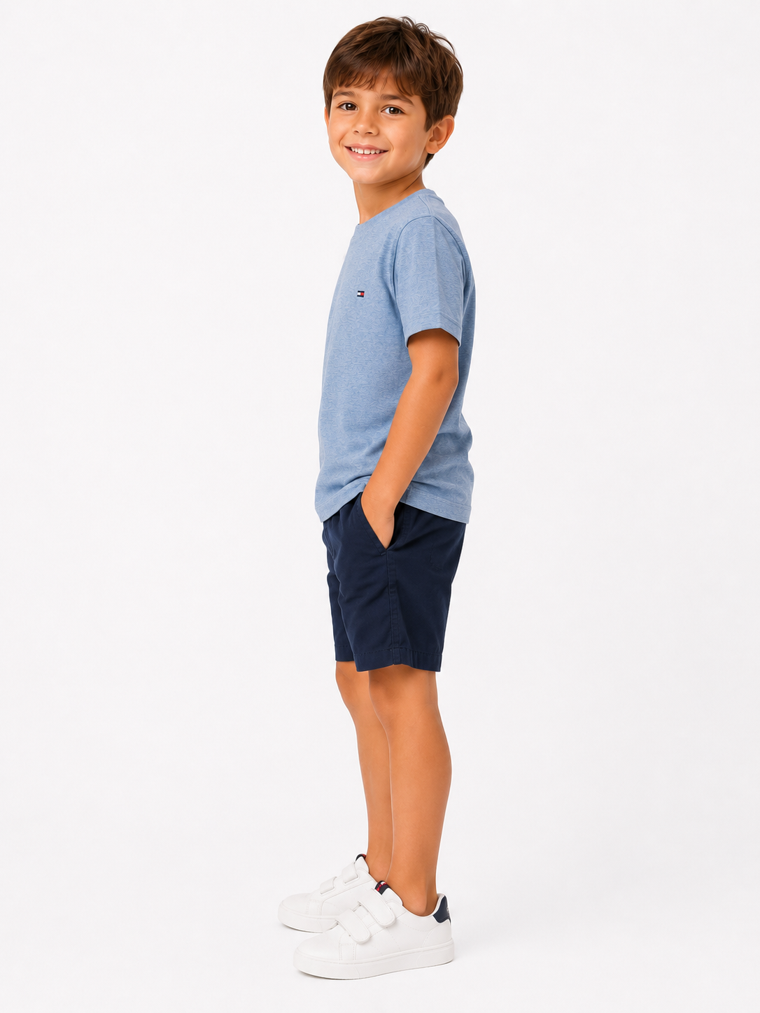 Camiseta Básica Tommy Hilfiger Infantil