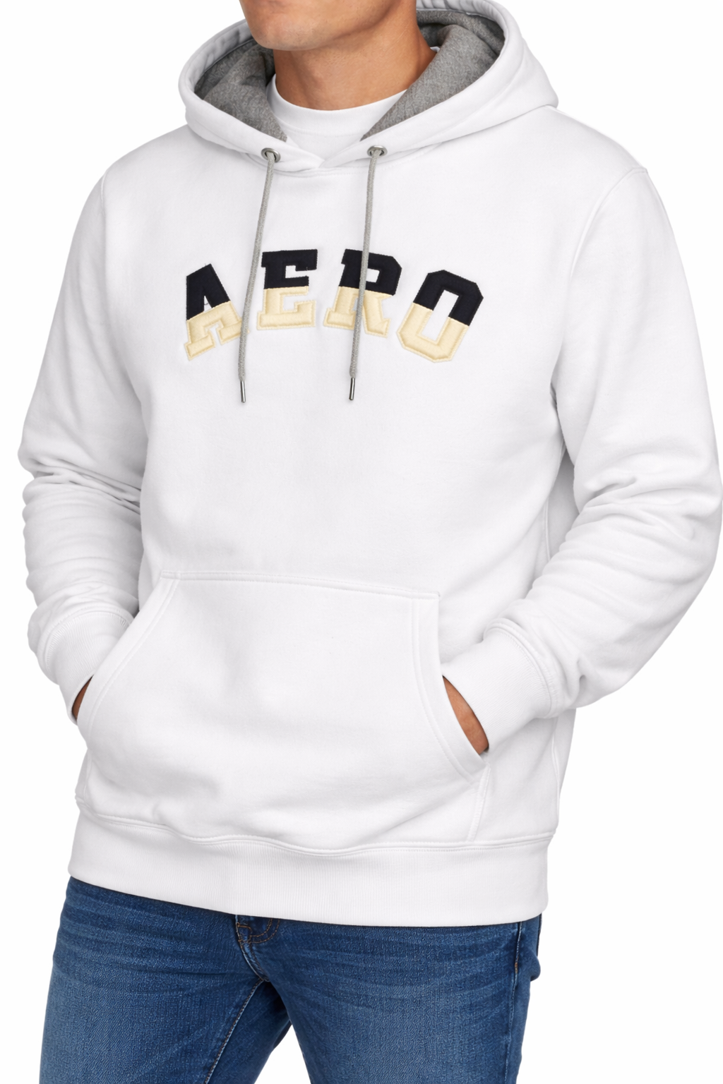 Blusa Moletom Aeropostale Logo Bordado