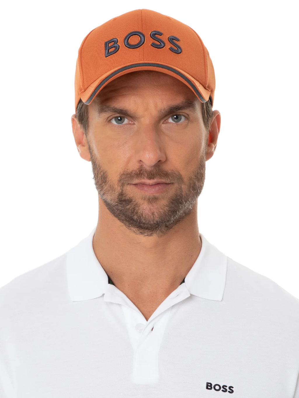 Boné Boss Bordado com Logo da Marca