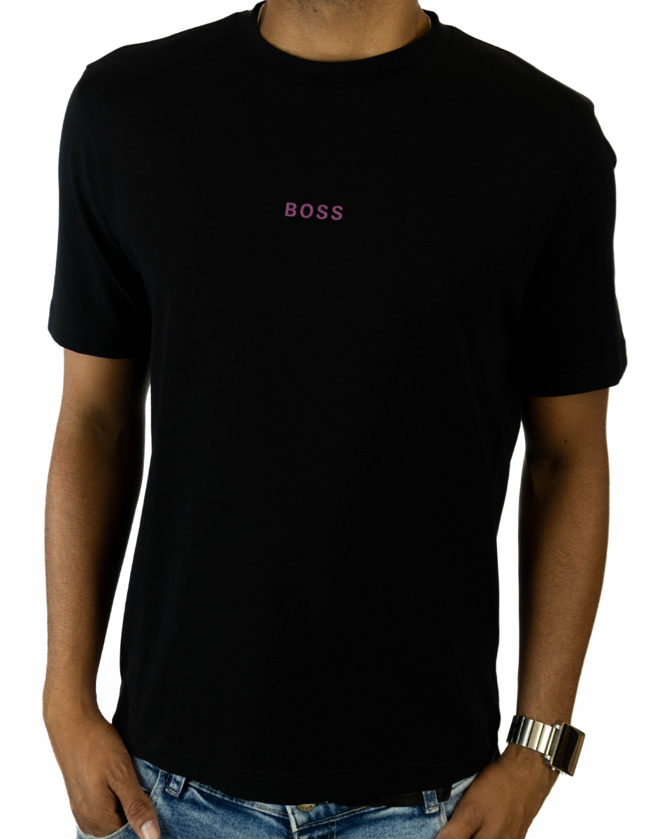 Camiseta Chest Relaxed Fit Boss