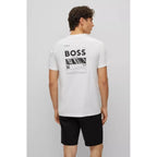 Camiseta Boss Com Estampa Nas Costas