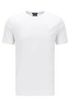 Camiseta Slim Fit Em Puro Algodão Com Acabamento Líquido