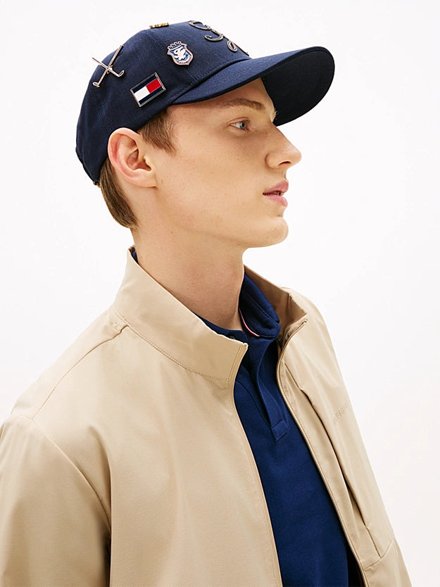 Boné Tommy Hilfiger Bordado de Vários Logotipos