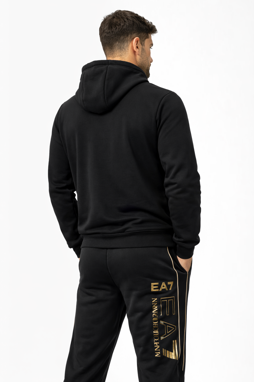 Conjunto EA7 Emporio Armani  Canguru