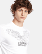 Camiseta Logo Eagle Regular Fit Armani Exchange