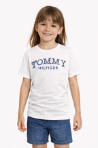 Camiseta Infantil Floral Puff Flower TKKG0KG08975 Tommy Hilfiger