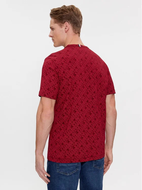 CAMISETA TOMMY MONOGRAMA AOP