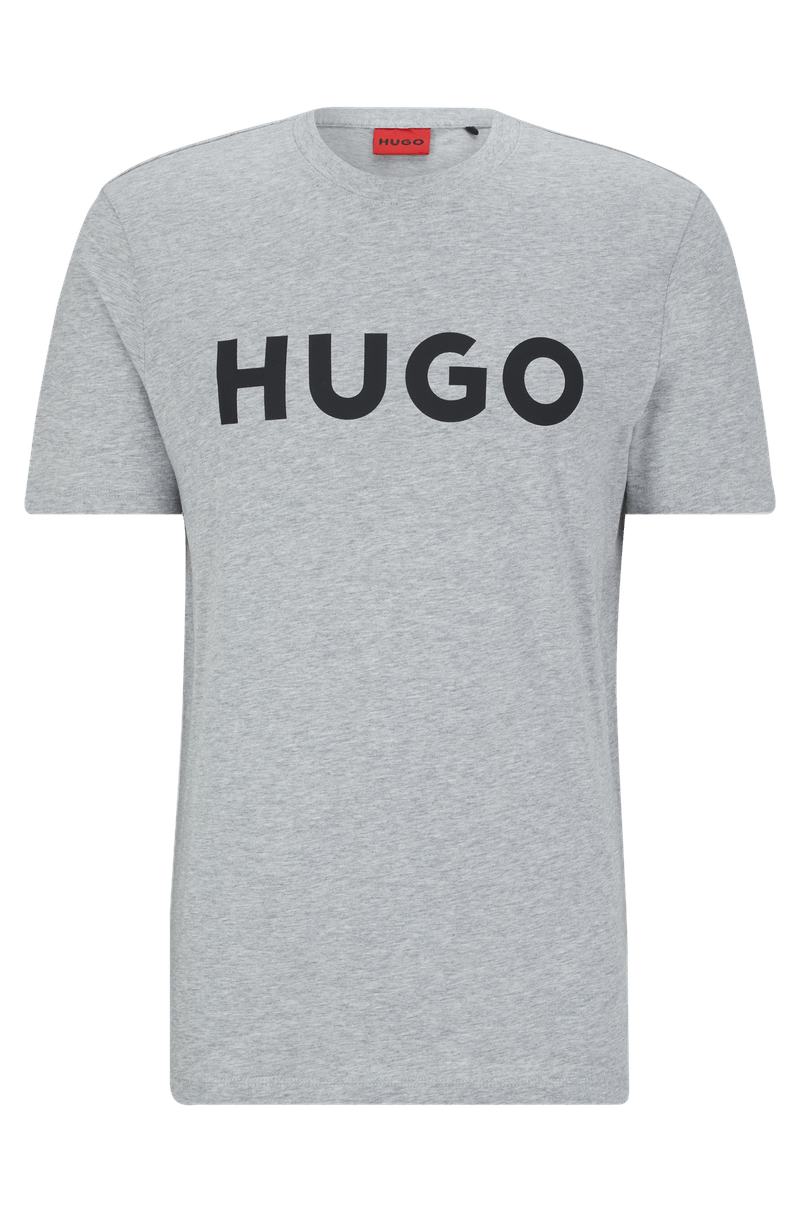 Camiseta Hugo de Algodão Regular Fit Com Logo