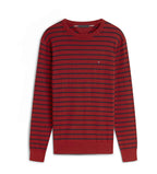 Suéter Tommy Hilfiger de Gola Redonda com Logotipo Bordado
