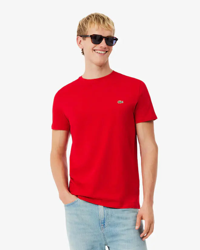 Camiseta Lacoste de Algodão Pima