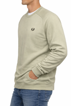 Blusa Moletom Fred Perry Gola Carreca Basica