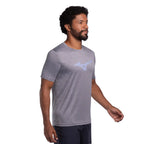 Camiseta de Corrida Mizuno Run Spark Mescla Masculina