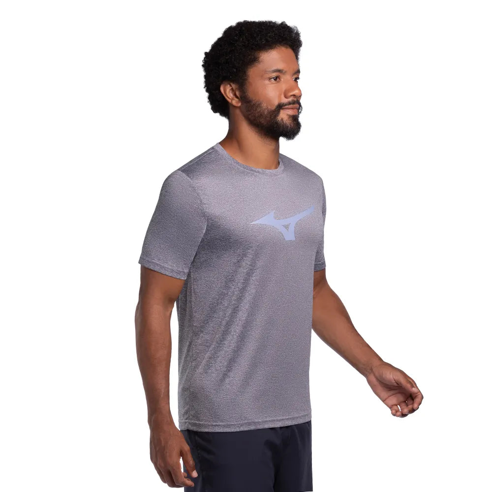 Camiseta de Corrida Mizuno Run Spark Mescla Masculina
