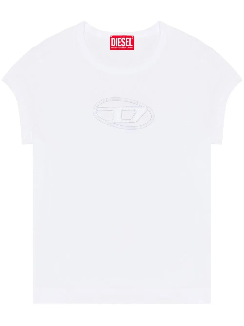 Diesel Camiseta T-Angie Com Recorte Vazado