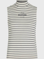 Camiseta Tommy Hilfiger Monotype com estampa de listras