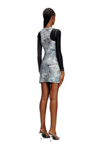 Vestido Diesel D-Vanne Com Pedraria
