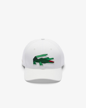 Boné Lacoste Com Estampa de Crocodilo