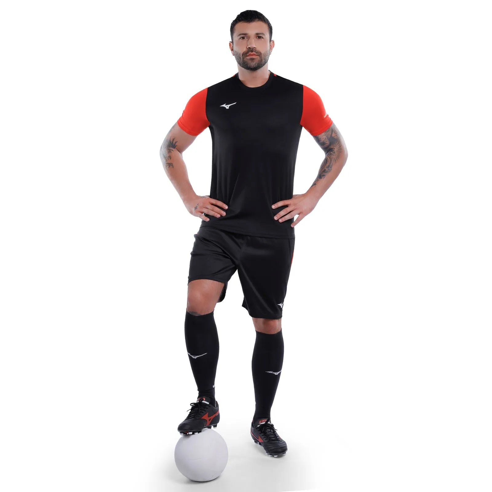 Camiseta de futebol Mizuno Morelia Masculina
