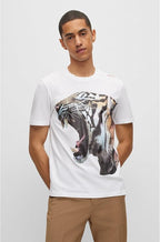 Camiseta Hugo com estampa de tigre Digre em algodão jersey