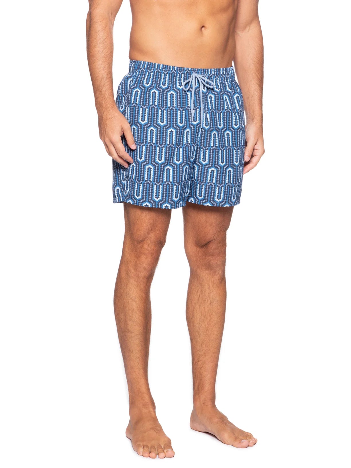 Tommy Hilfiger Short Masculino De Praia Estampado