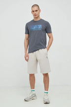 Camiseta Ea7 Emporio Armani Metalizado