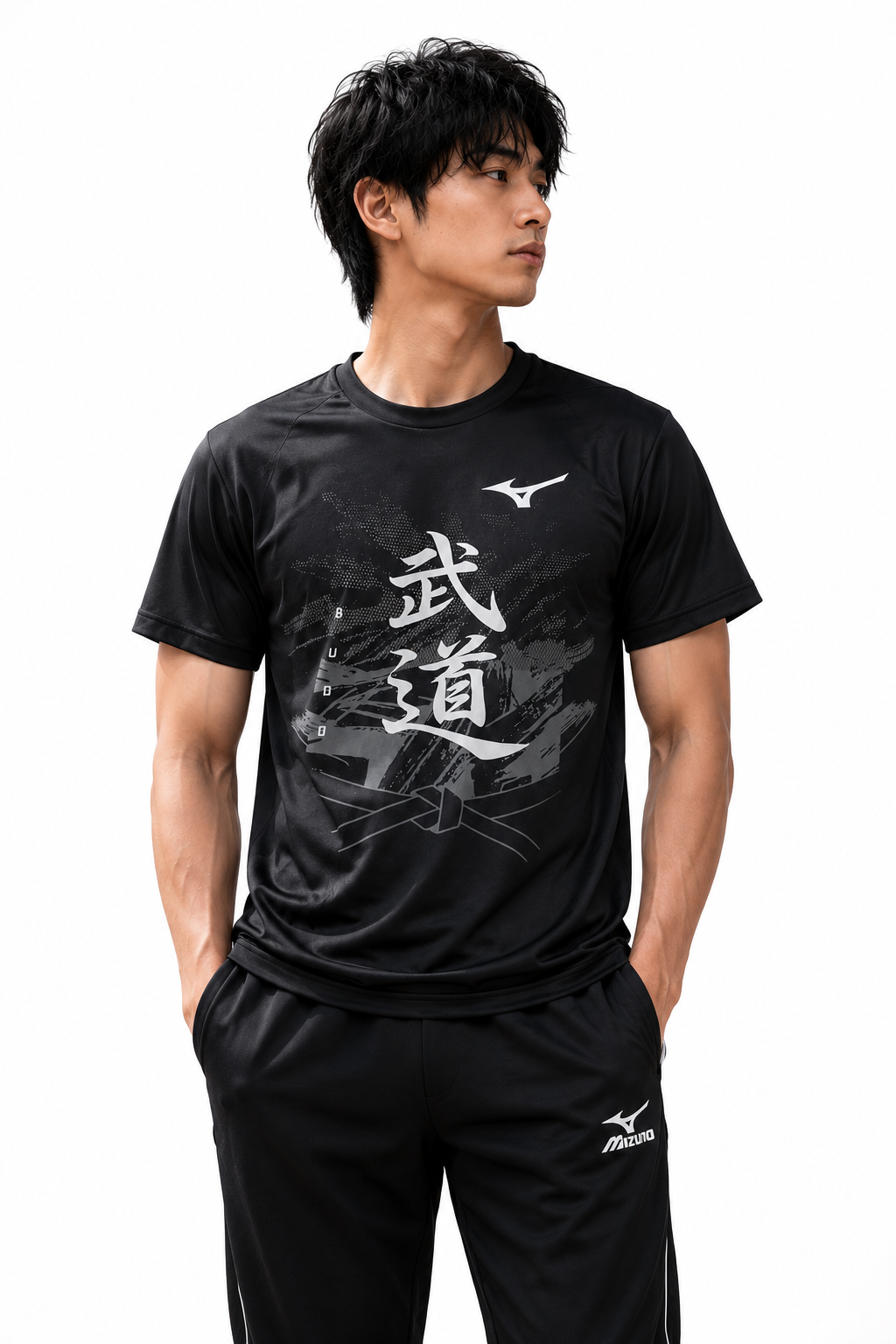 Camiseta Mizuno Budo Japonês