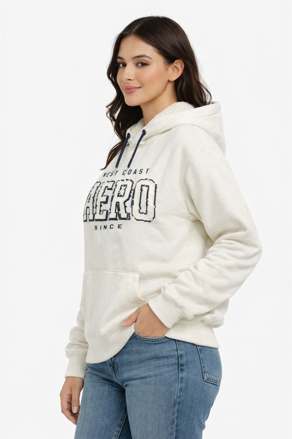 Blusa Moletom Aeropostale Feminina Detalhada pedraria