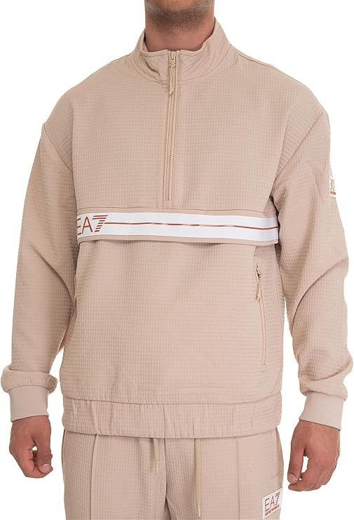 Blusa Moletom EA7 Emporio Armani Regular Fit