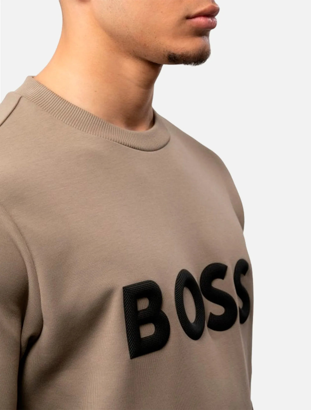 Blusa Moletom Boss Gola Careca Regular