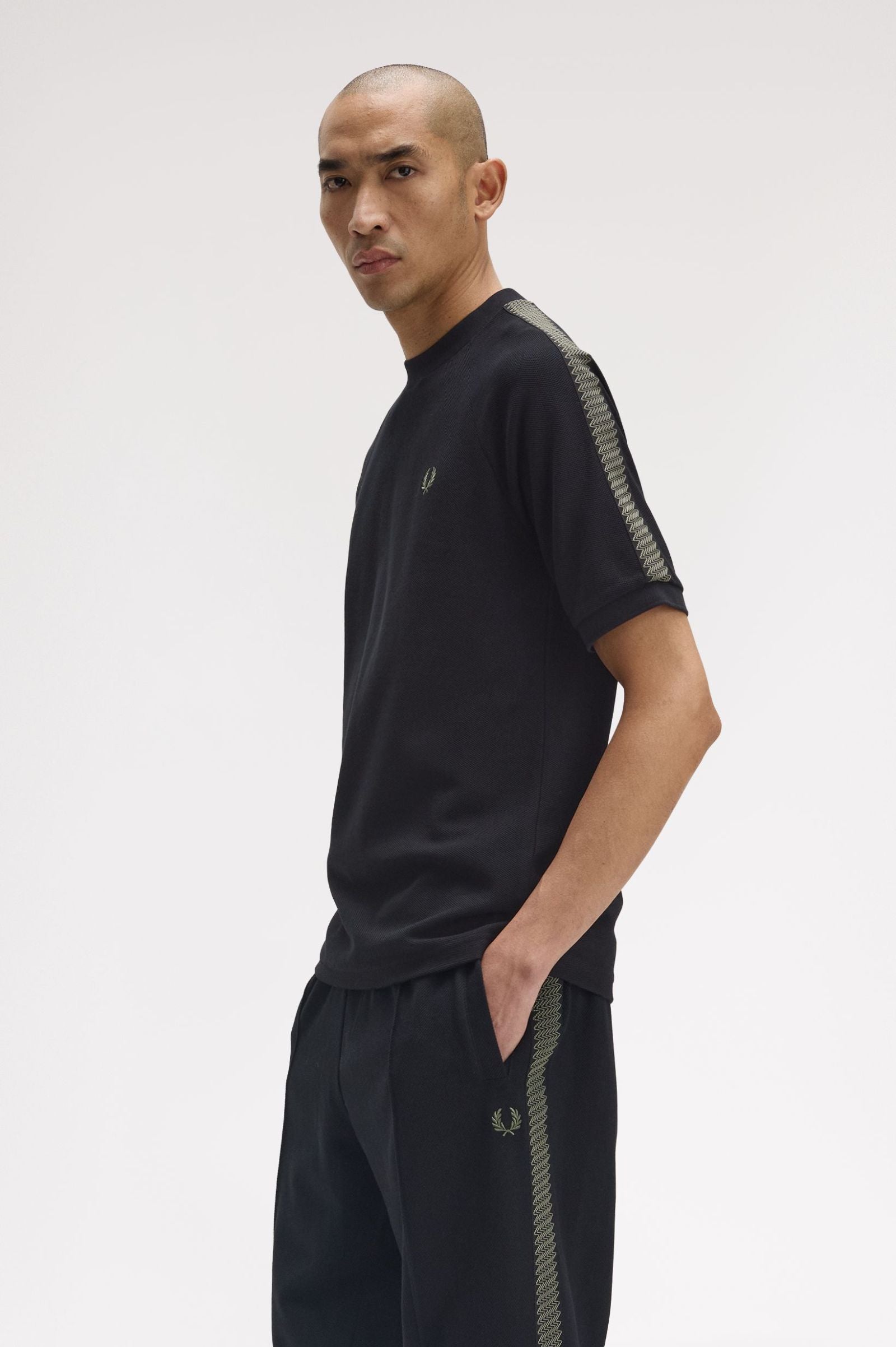 Camiseta Tennis Grip Taped Regular Fit Fred Perry