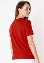 Camiseta Tommy Hilfiger Com Estampa Frontal Discreta