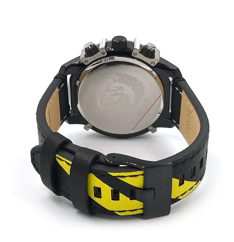 Relógio Men's Couro Espelhado Diesel