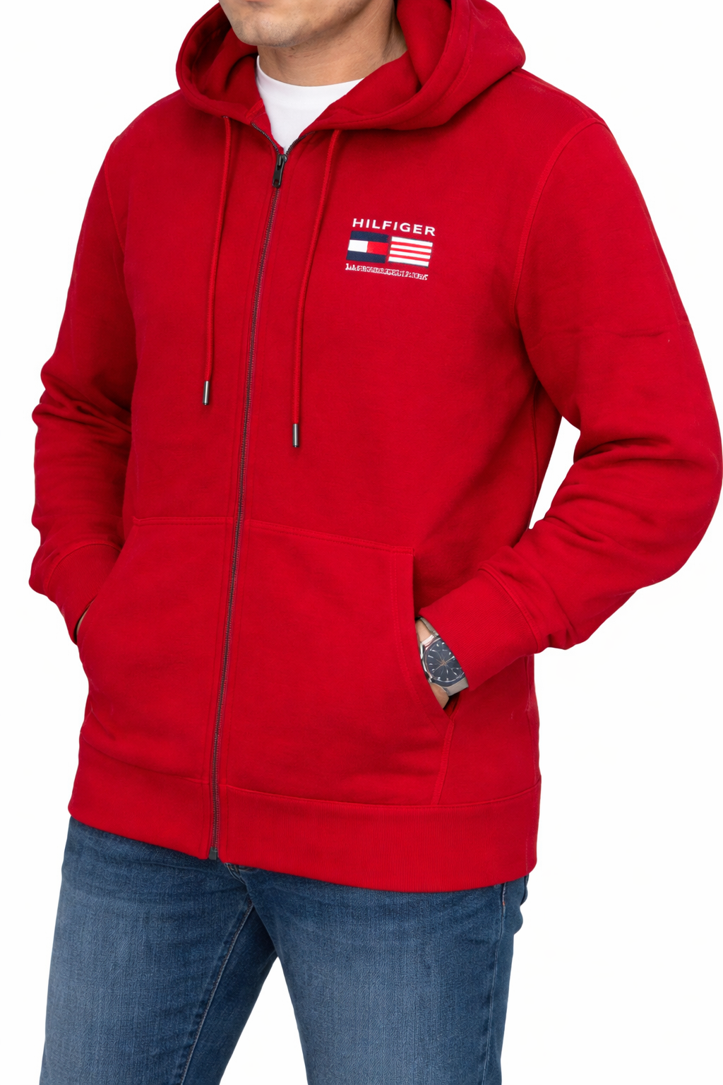 Blusa Moletom Tommy Hilfiger De Ziper